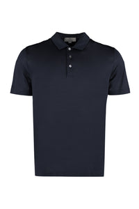 Short sleeve cotton polo shirt